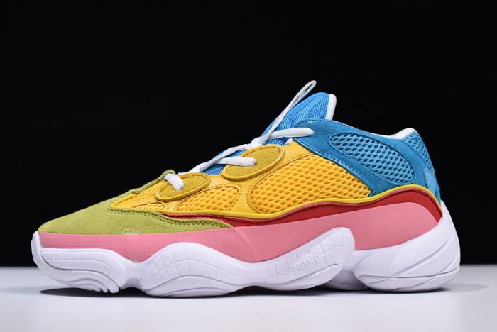 Adidas Yeezy 500 Yellow/Sky Blue/Pink/White/Green Db2906 Adidas Yeezy 500 Yellow/Sky Blue/Pink/White/Green Db2906