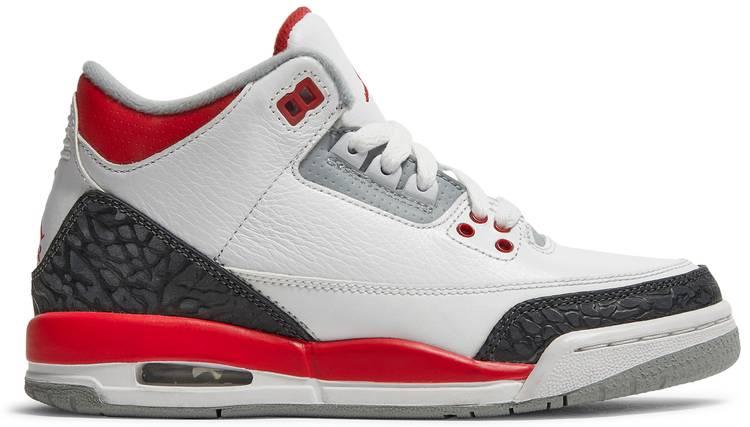 Air Jordan 3 Retro GS Fire Red 2013 398614-120 Air Jordan 3 Retro GS Fire Red 2013 398614-120