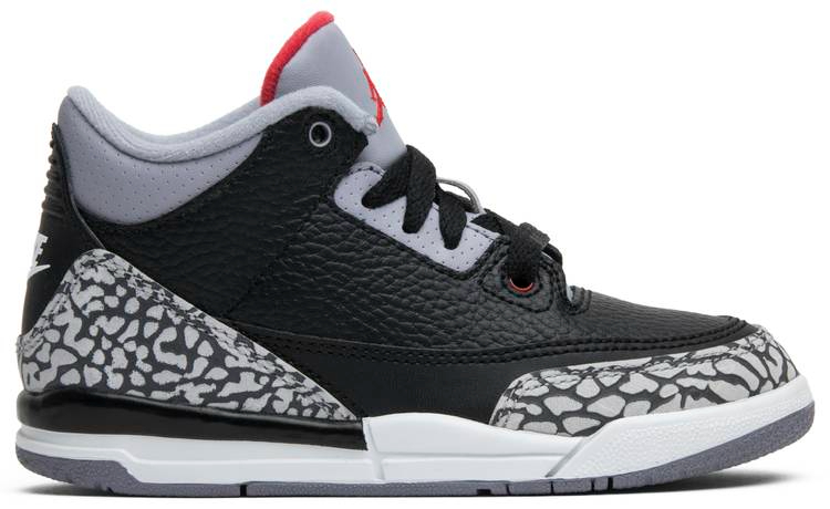 Air Jordan 3 Retro OG PS Black Cement 2018 429487-021 Air Jordan 3 Retro OG PS Black Cement 2018 429487-021
