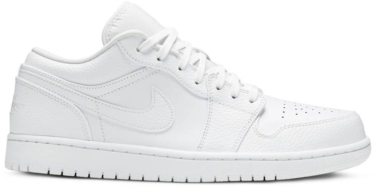 Air Jordan 1 Low Triple White 553558-130 Air Jordan 1 Low Triple White 553558-130