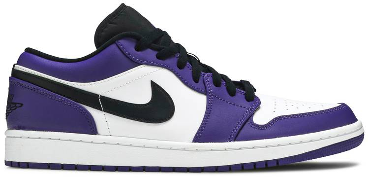 Air Jordan 1 Low Court Purple 553558-500 Air Jordan 1 Low Court Purple 553558-500