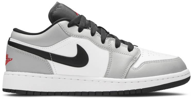 Air Jordan 1 Low GS Light Smoke Grey 553560-030 Air Jordan 1 Low GS Light Smoke Grey 553560-030
