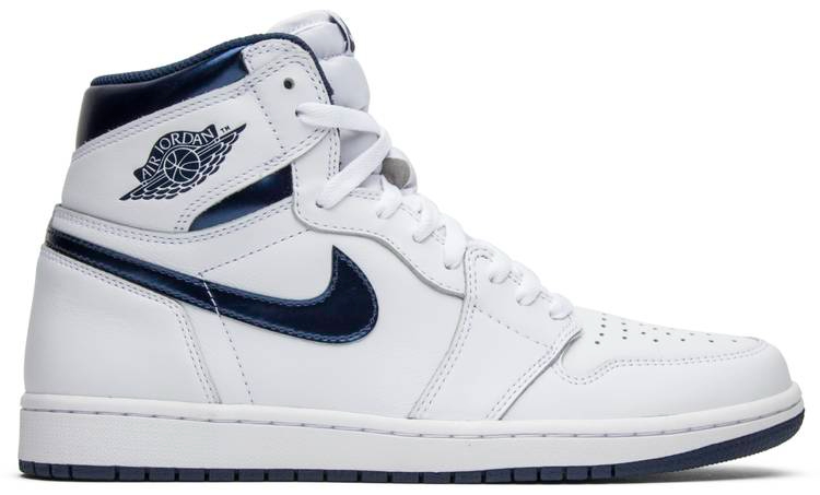 Air Jordan 1 Retro High OG Metallic Navy 555088-106 Air Jordan 1 Retro High OG Metallic Navy 555088-106