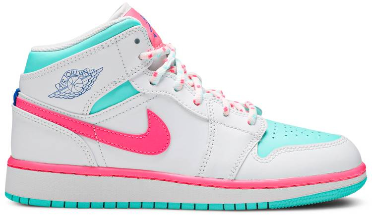 Air Jordan 1 Mid Digital Pink 555112-102 Air Jordan 1 Mid Digital Pink 555112-102