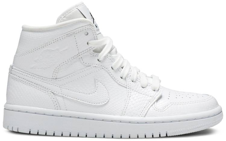 Air Jordan 1 Mid White Snakeskin BQ6472-110 Air Jordan 1 Mid White Snakeskin BQ6472-110