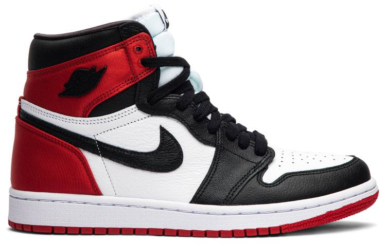 Air Jordan 1 Retro High Satin Black Toe CD0461-016 Air Jordan 1 Retro High Satin Black Toe CD0461-016