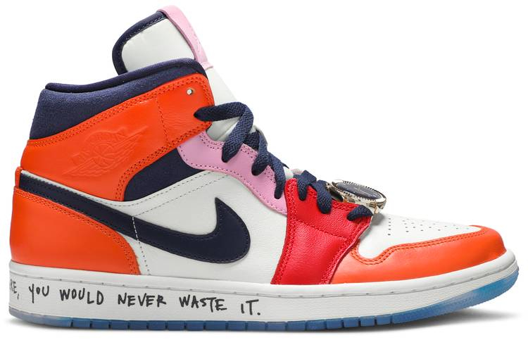 Melody Ehsani x Air Jordan 1 Mid Fearless CQ7629-100 Melody Ehsani x Air Jordan 1 Mid Fearless CQ7629-100