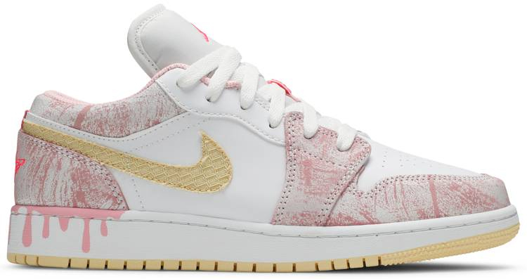 Air Jordan 1 Low GS Strawberry Ice Cream CW7104-601 Air Jordan 1 Low GS Strawberry Ice Cream CW7104-601