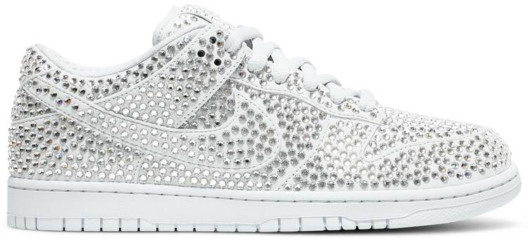 Cactus Plant Flea Market x Swarovski x Dunk Low Pure Platinum CZ2670-001 Cactus Plant Flea Market x Swarovski x Dunk Low Pure Platinum CZ2670-001