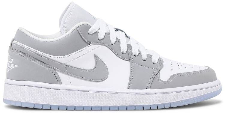 Air Jordan 1 Low White Wolf Grey dc0774-105 Air Jordan 1 Low White Wolf Grey dc0774-105