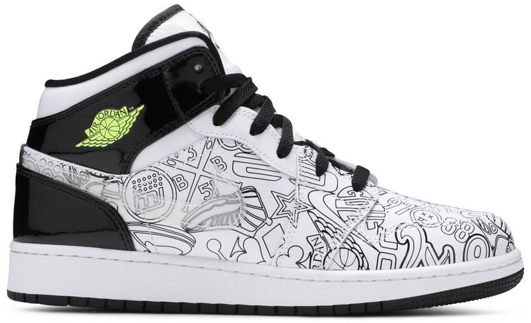 Air Jordan 1 Mid SE DIY DC4099-100 Air Jordan 1 Mid SE DIY DC4099-100