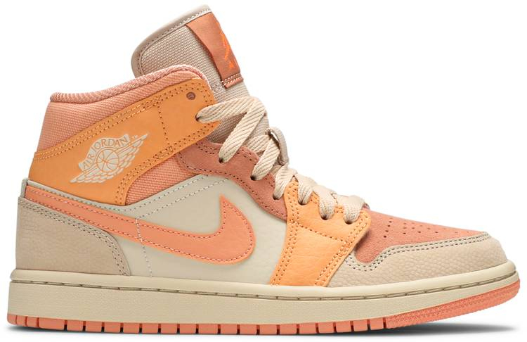 Wmns Air Jordan 1 Mid Apricot DH4270-800 Wmns Air Jordan 1 Mid Apricot DH4270-800