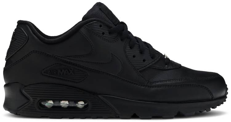 Air Max 90 Leather Black 302519-001 Air Max 90 Leather Black 302519-001