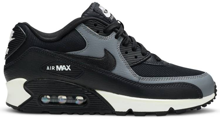 Air Max 90 Black Cool Grey 325213-037 Air Max 90 Black Cool Grey 325213-037