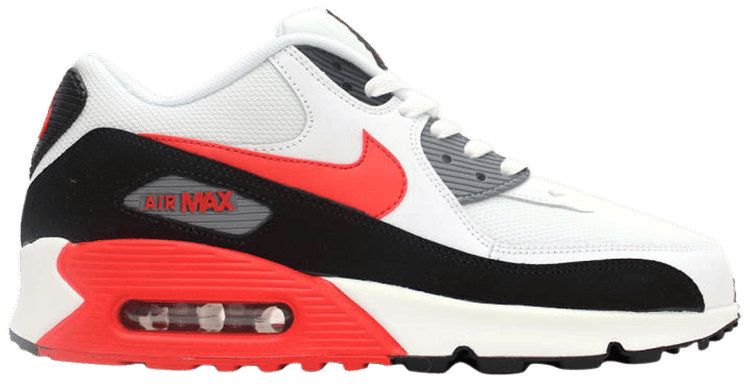 Air Max 90 Essential White Black Red 537384-112 Air Max 90 Essential White Black Red 537384-112