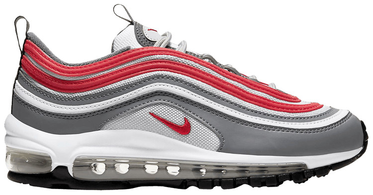 Air Max 97 GS Smoke Grey Red 921522-017 Air Max 97 GS Smoke Grey Red 921522-017