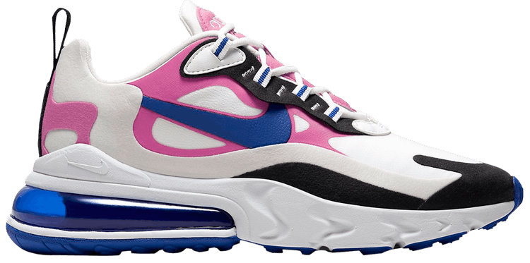 Wmns Air Max 270 React White Fuchsia Blue CI3899-100 Wmns Air Max 270 React White Fuchsia Blue CI3899-100