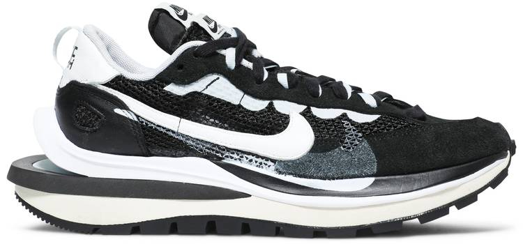 Sacai x VaporWaffle Black White CV1363-001 Sacai x VaporWaffle Black White CV1363-001