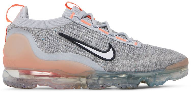 Air VaporMax 2021 Flyknit Grey Fog Bright Mango DH4084-002 Air VaporMax 2021 Flyknit Grey Fog Bright Mango DH4084-002