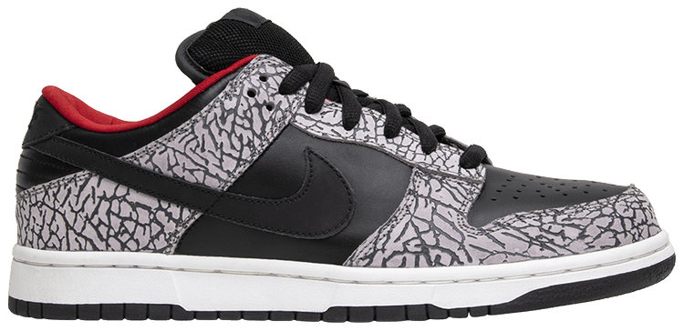 Supreme x Dunk Low Pro SB Black Cement 304292-131 Supreme x Dunk Low Pro SB Black Cement 304292-131