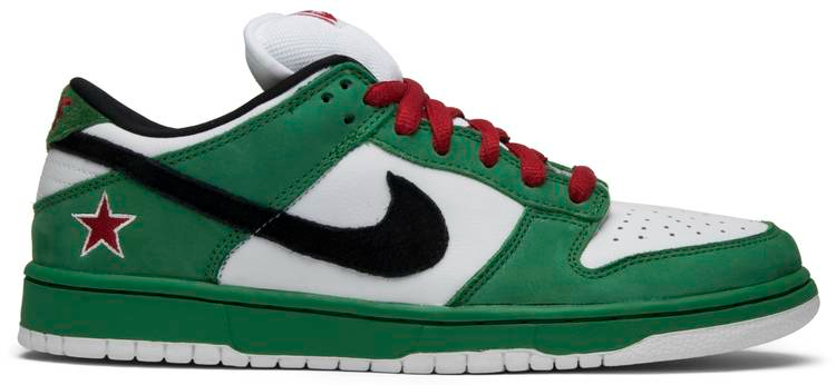 Dunk Low Pro SB Heineken 304292-302 Dunk Low Pro SB Heineken 304292-302
