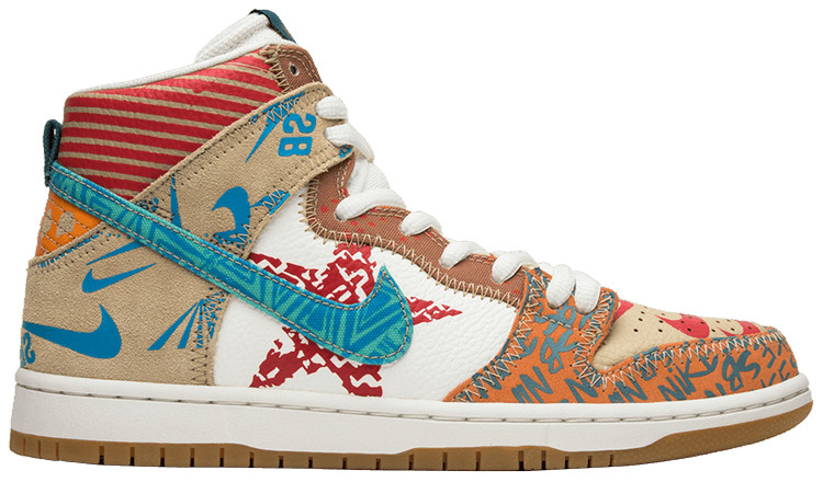 Thomas Campbell x SB Dunk High What The 918321-381 Thomas Campbell x SB Dunk High What The 918321-381
