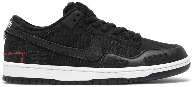 Wasted Youth x Dunk Low SB Black Denim DD8386-001 Wasted Youth x Dunk Low SB Black Denim DD8386-001