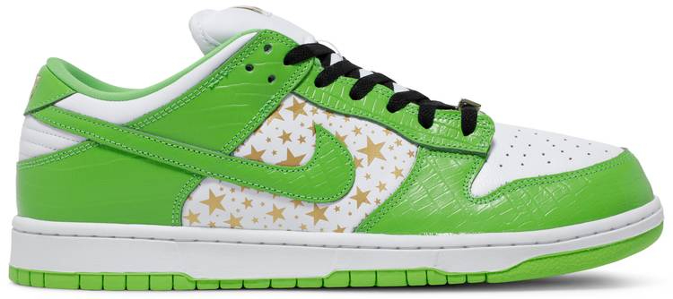 Supreme x Dunk Low OG SB QS Mean Green DH3228-101 Supreme x Dunk Low OG SB QS Mean Green DH3228-101